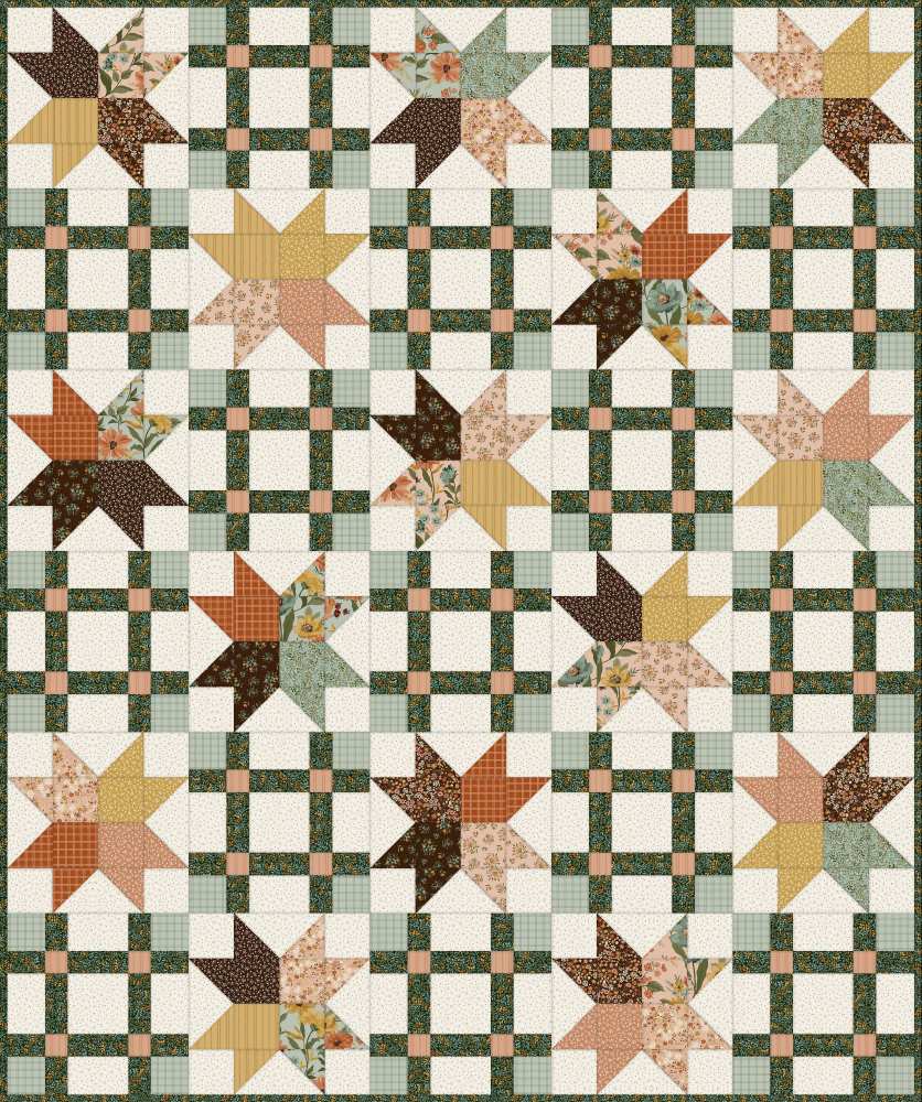 Reminisce FREE Downloadable Pattern shown in Worth Repeating fabrics