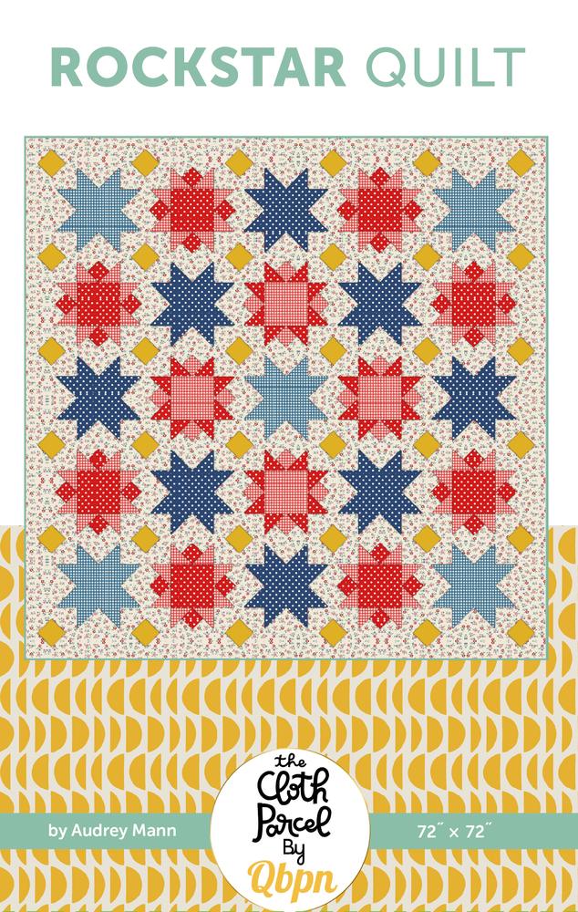 Rockstar Quilt Downloadable Pattern shown in Cath Kidston® Signature Collection fabrics