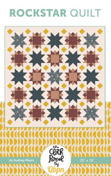 Rockstar Quilt Downloadable Pattern in Charmed & Treasured fabrics