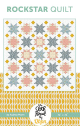 Rockstar Quilt Downloadable Pattern in Petals & Hazel fabrics