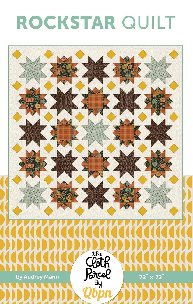 Rockstar Quilt Downloadable Pattern shown in Worth Repeating fabrics