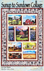 Sunup to Sundown Collage Quilt Pattern by Quilts With A Twist