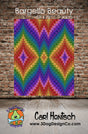 Bargello Beauty Downloadable Pattern by 3 Dog Design Co Quilt Patterns