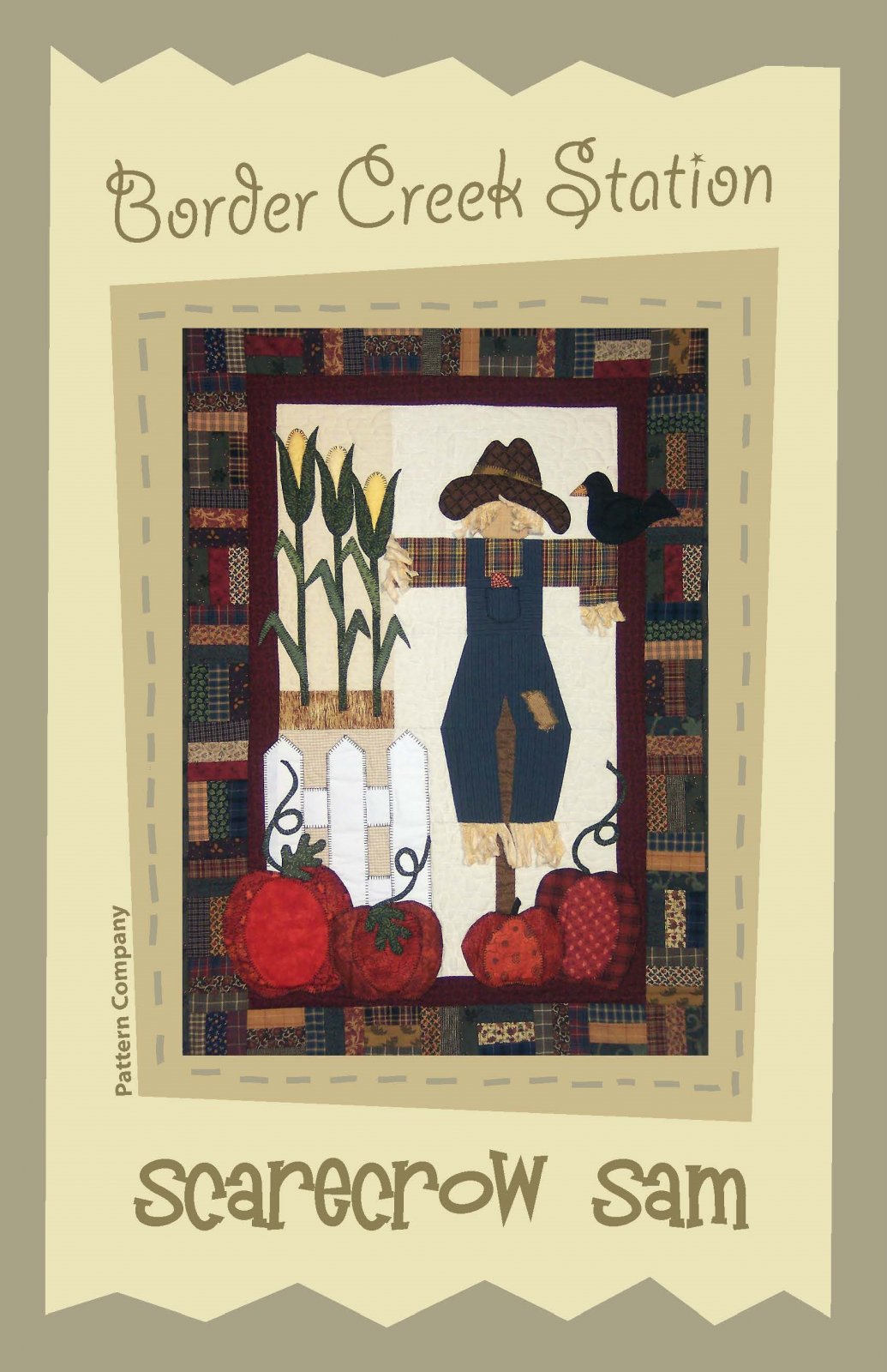 Scarecrow Sam Quilt Pattern by Border Creek Station