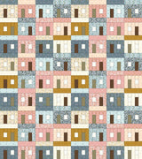 Seaside Cottages Downloadable Pattern in Petals & Hazel fabrics
