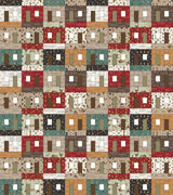 Seaside Cottages Downloadable Pattern in The Homestead fabrics