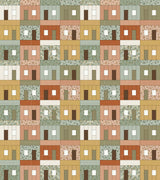 Seaside Cottages Downloadable Pattern in Worth Repeating fabrics