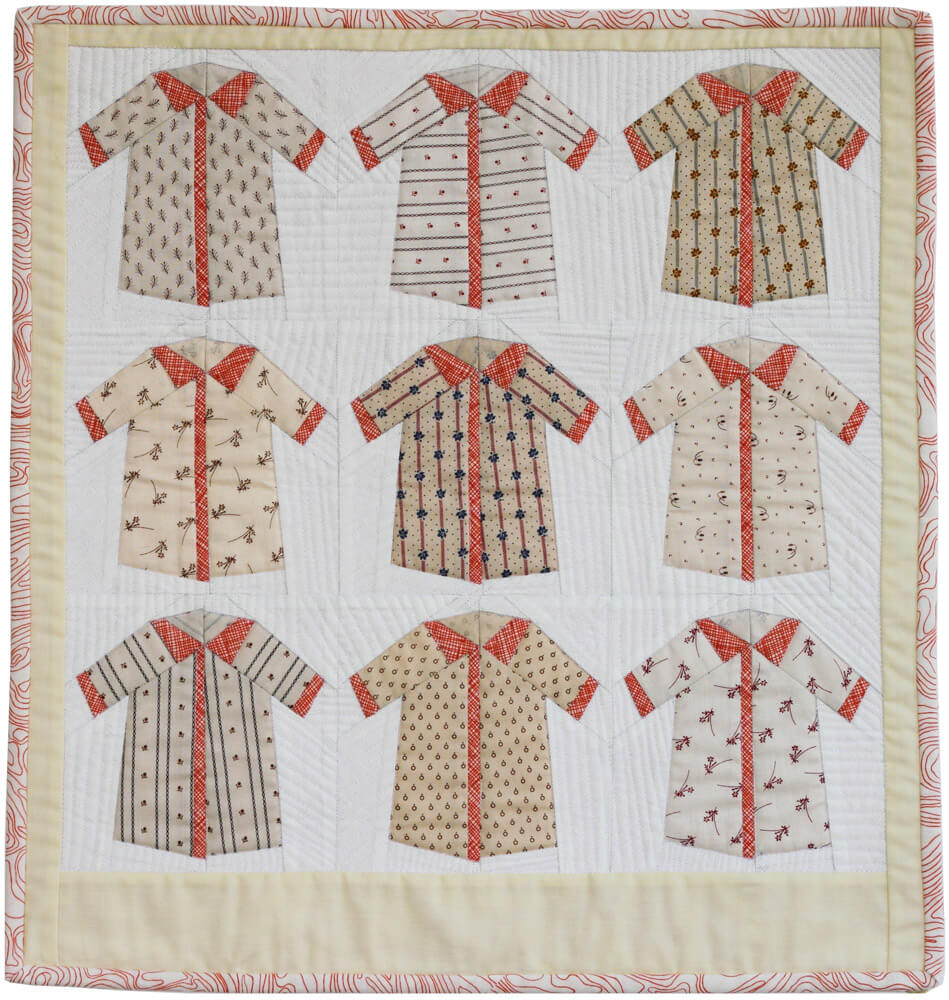 Shirts Quilt Pattern by Carolyn Friedlander
