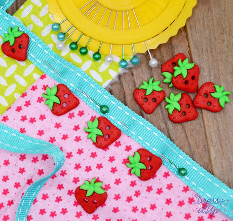 Sew Cute Strawberries by Dress It Up