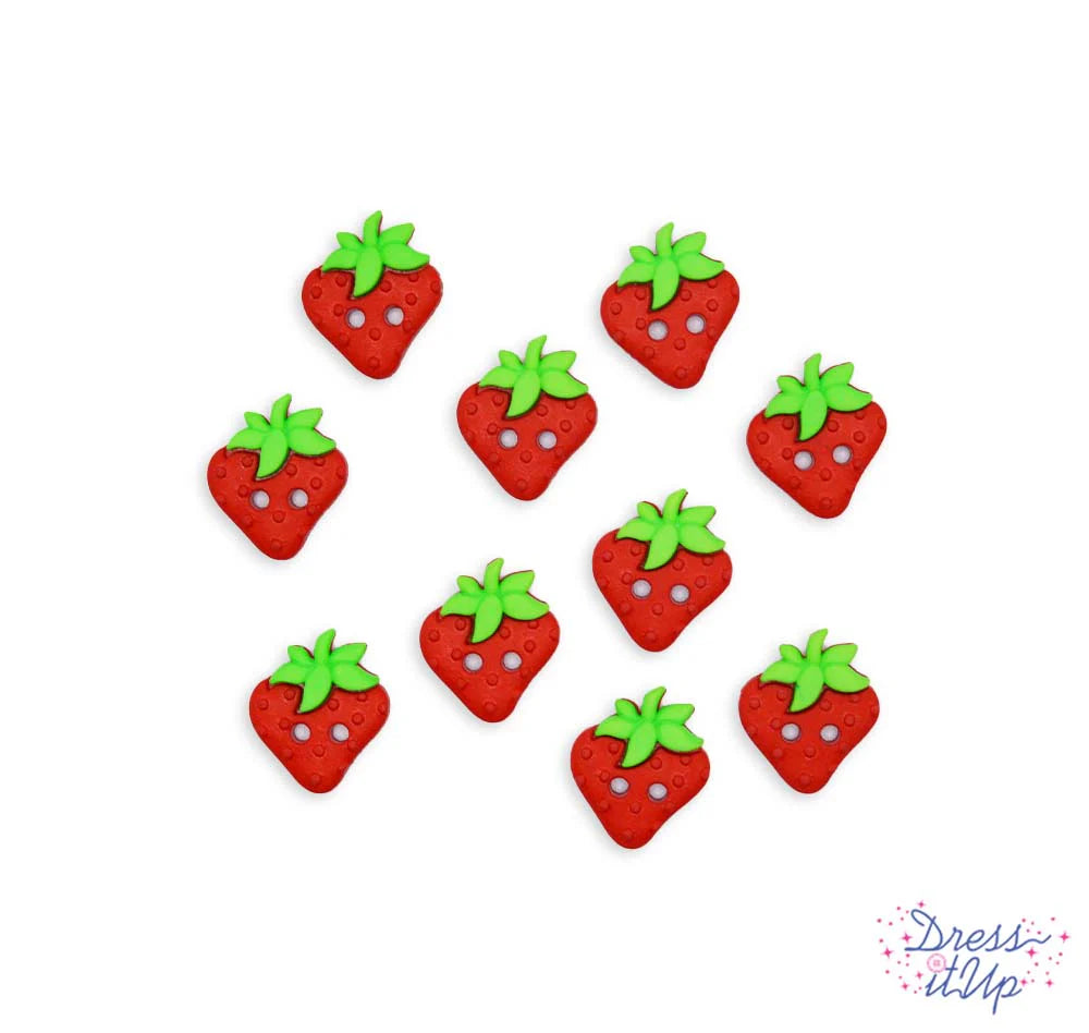 Sew Cute Strawberries by Dress It Up