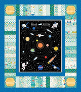 Solar System Explorer FREE Downloadable Pattern in Brave Your Way fabrics