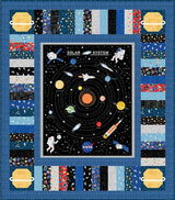 Solar System Explorer FREE Downloadable Pattern in Reach for the Stars with NASA fabrics