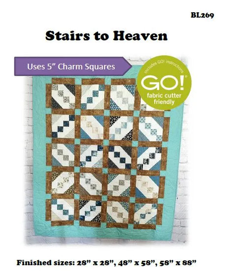 Stairs to Heaven Downloadable Pattern by Beaquilter