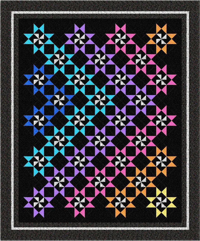Starburst Galaxy Quilt Pattern