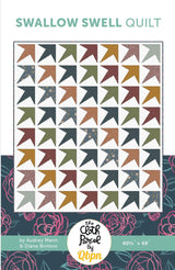 Swallow Swell Quilt Downloadable Pattern in Charmed & Treasured fabrics