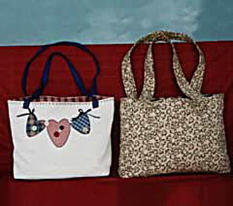 Handy Tote Bag Pattern by Kay Buffington