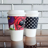 Reversible Coffee Cozy Downloadable Pattern by Staci W Quilts