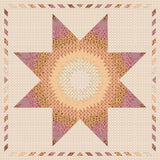 Vina’s Star Quilt Pattern in Harvest on the Prairie fabrics