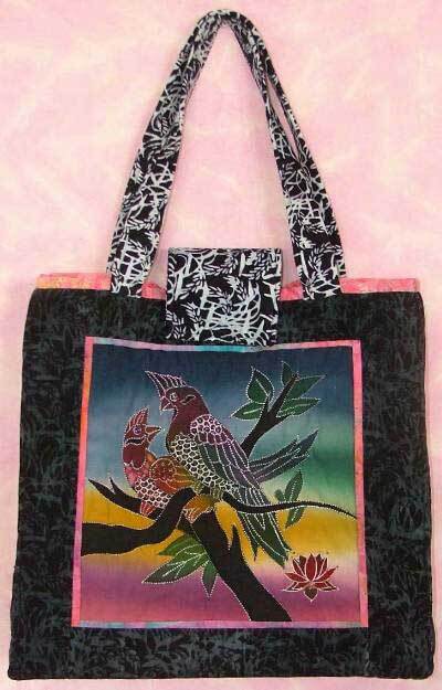 Picture Bag Pattern by Virginia Robertson Designs