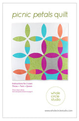 Picnic Petals Quilt Pattern by Whole Circle Studio