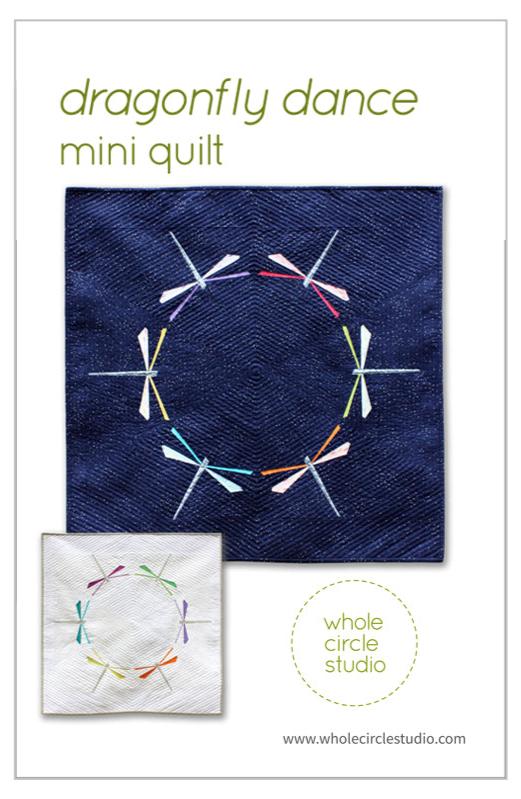Dragonfly Dance Quilt Pattern by Whole Circle Studio