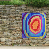 Stone Slice Quilt Pattern by Whole Circle Studio