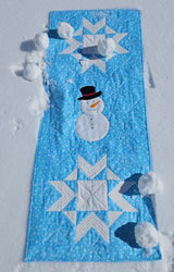 Welcoming Snowman Downloadable Pattern by A Quilted Diary