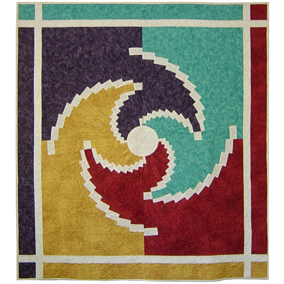 Whirlwind Quilt Pattern by J Michelle Watts Designs
