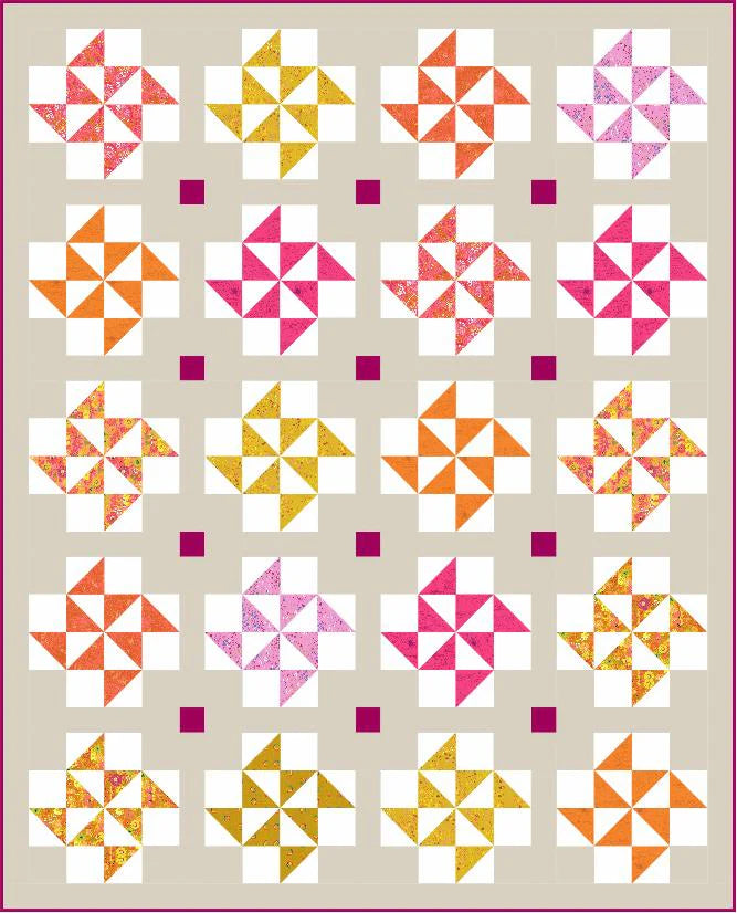 Windmill Downloadable Pattern by Meadow Mist Designs