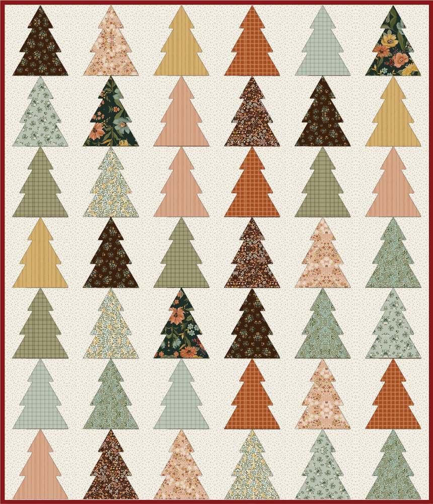 Woodland Wander Downloadable Pattern shown in Worth Repeating fabrics