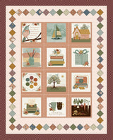 Worth Repeating Panel Quilt FREE Downloadable Pattern in Charmed & Treasured fabrics