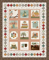 Worth Repeating Panel Quilt FREE Downloadable Pattern in The Homestead fabrics