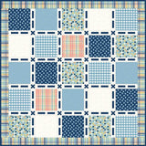 Woven Threads - Cozy FREE Downloadable Pattern in Love You to the Moon fabrics