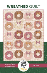 Wreathed Quilt Pattern in Harvest on the Prairie fabrics