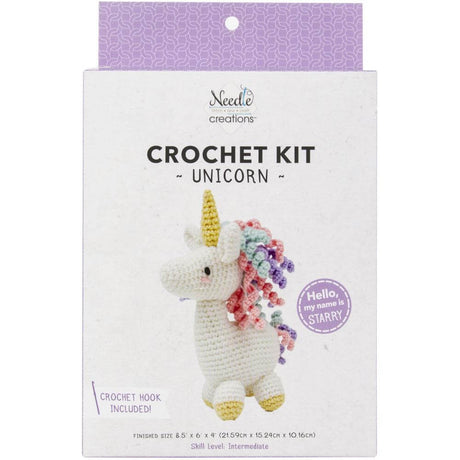 Box for the Unicorn Crochet Kit 