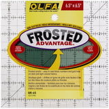 OLFA Frosted Advantage Non-Slip Ruler "The Compact"