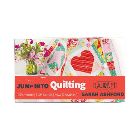 Aurifil Designer Thread Collection: Jump Into Quilting By Sarah Ashford