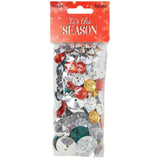 Christmas gems button pack