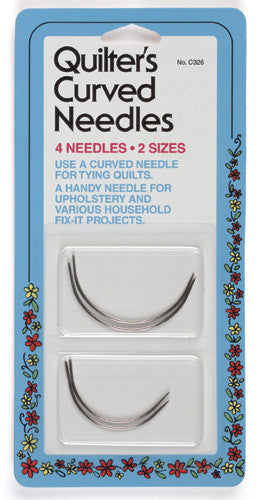 Quilters Curved Needles 