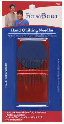Fons and Porter Hand Quilting Needles 