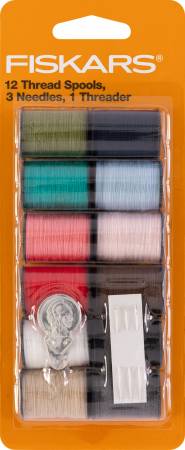 Hand Sewing Thread Pack 12pc - Fashion