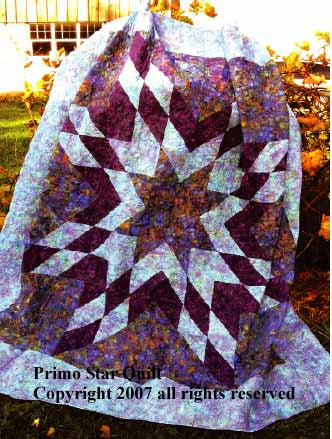 Primo Star Project Pack Pattern – Quilting Books Patterns and Notions