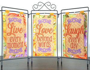 Live Love Laugh Table Top Display