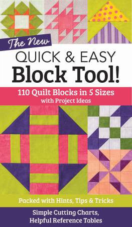 The New Quick & Easy Block Tool !