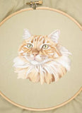 Pet Portrait Embroidery by Stash Books