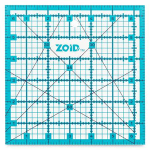  ZOID 6-1/2in x 6 1/2in Non-Slip Ruler