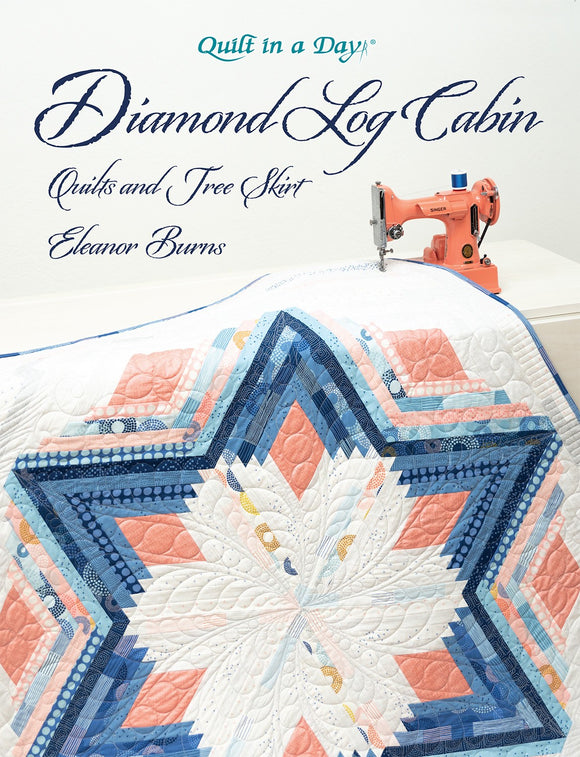 Diamond Log Cabin Quilts and Tree Skirt