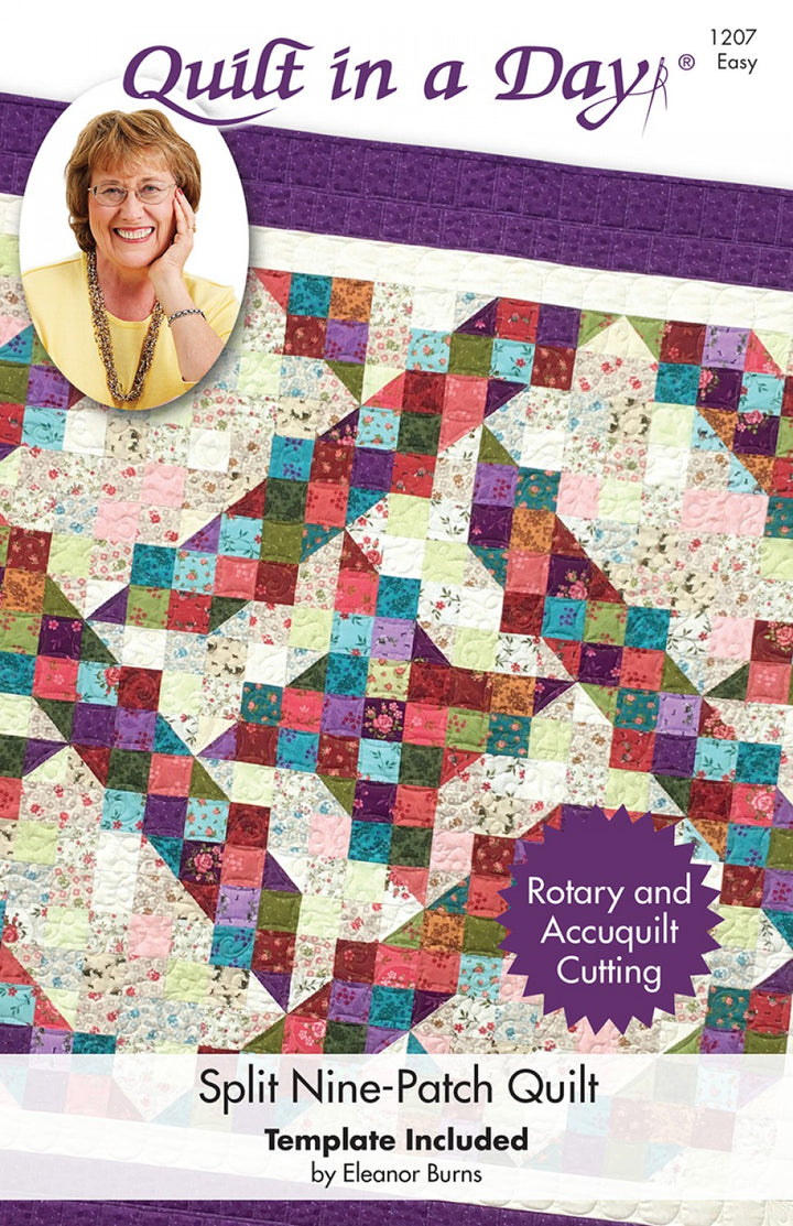 Split Nine Patch Quilt Quilters Pattern Quilting Books Patterns and