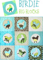 Birdie Big Blocks Downloadable Pattern by Cabbage Rose