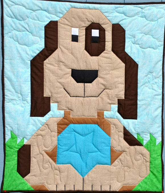 Dog Downloadable Pattern by Counted Quilts